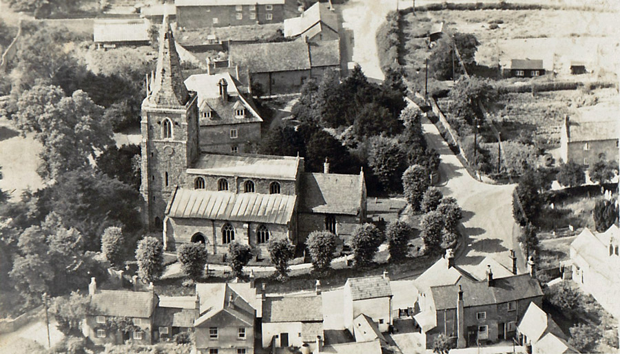 Hoby Church and village