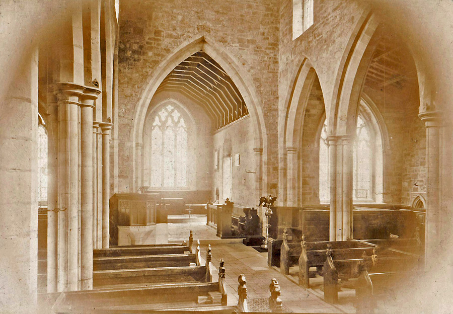 Hoby Church Interior