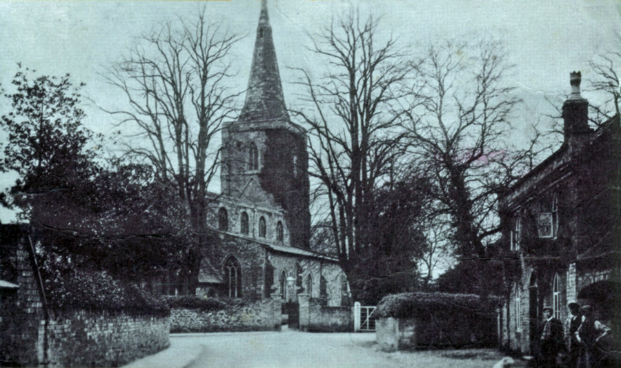 Hoby Church and forge 1900