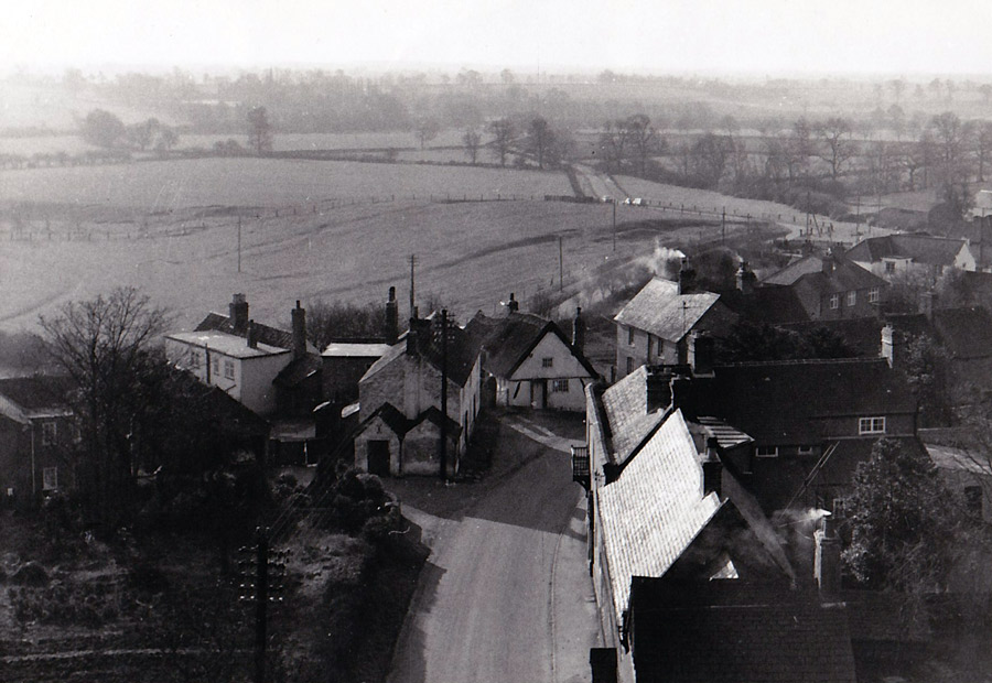 Hoby village from church tower