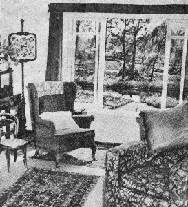 Interior of the Waterhouse 1957