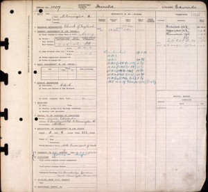 Fathers's-Service-record