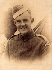 John in his Royal Flying Corp Uniform