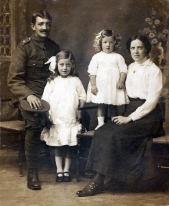 The Sutton family during the war