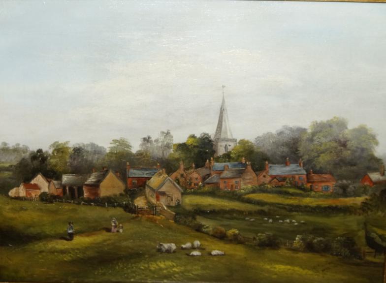 The village of Hoby by J T Proctor